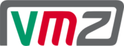 Logo der VMZ mit grünem V roten M und grauem Z