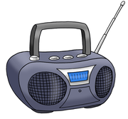 Bild von einem Radio