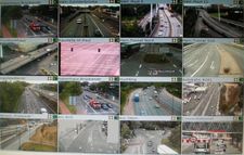 Foto der Übersicht über vorhanden Videokamera-Bilder