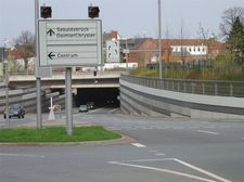 Foto der Tunneleinfahrt Hemelingen